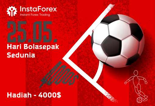 InstaTrade mengucapkan Selamat Hari Bola Sepak Sedunia: Sertai peraduan dan menangi 4,000 USD