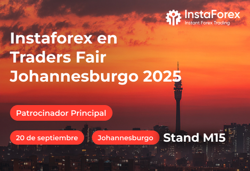 InstaForex – Patrocinador Principal Traders Fair Johannesburg 2025!