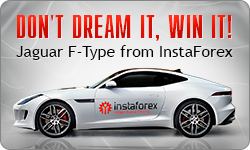 Não sonhe, ganhe! Jaguar F-Type da InstaForex