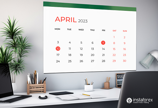 Trading schedule in APRIL 2023