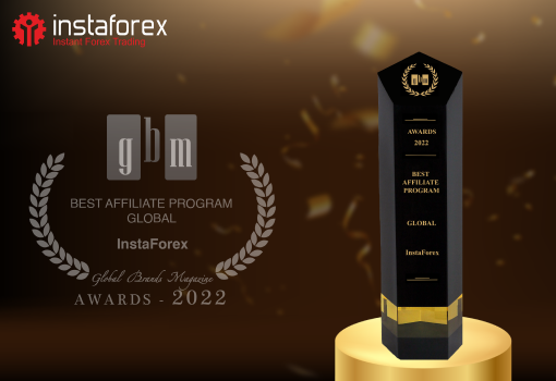InstaForex recebe premiação de Melhor Programa de Afiliados 2022 da Global Brands Magazine.
