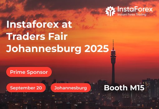 InstaForex – Patrocinador Principal da Traders Fair Johannesburg 2025!