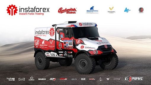 Equipe InstaForex Loprais particiou do Silk Way Rally 2017. Reborn