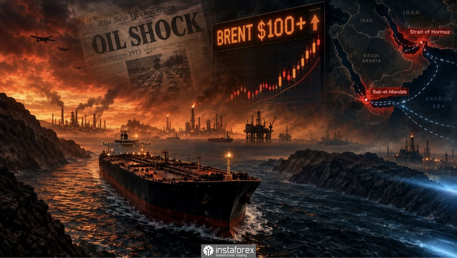 Brent прошла точку невозврата к трёхзначным цифрам