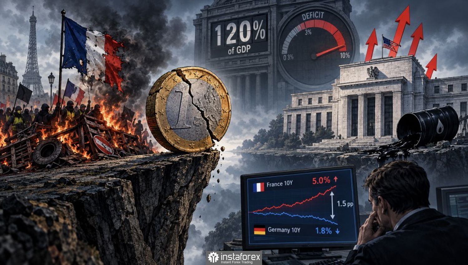 Баррикады подняли доходность Франции