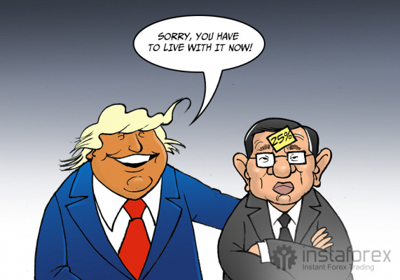 Trump introduces 25% tariffs on all imports from Japan and South Korea