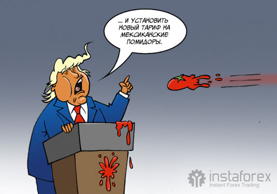 Мексиканские томаты не дают покоя Трампу! Спать спокойно он не может, если пошлинами их не обложит!