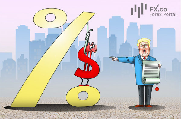 US dollar declines amid volatility and anticipated rate reductions