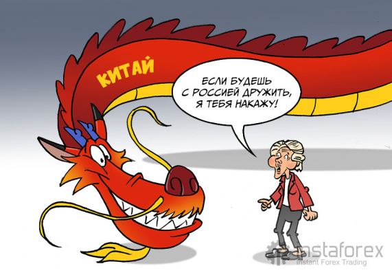 Европа хмурит брови и Китаю угрожает: хочет санкции ввести для тех, кто нефть российскую покупает!