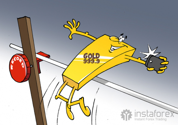Gold breaks new records, continues its dazzling ascent