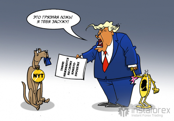 Трамп с готов судиться New York Times, чтобы защитить мемкоин TRUMP!