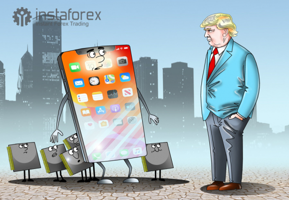 Трамп тарифы на электронику готов ввести, но о чипах не забудет на этом пути!