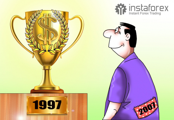 Америка вспоминает 1997, но графики доллара подозрительно напоминают 2007