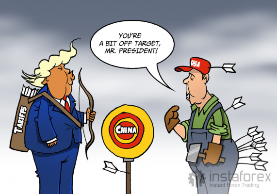 Tariff burden falls on American shoppers, not foreign exporters