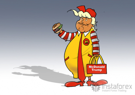 Trump hails McDonald’s as one of history's greatest companies