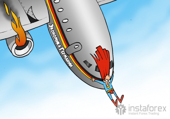 Промышленность Германии падает четвертый год подряд