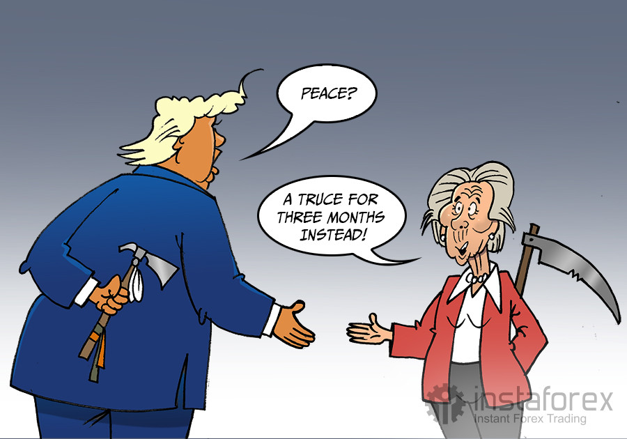 EU suspends tariff response and calls for dialogue with US