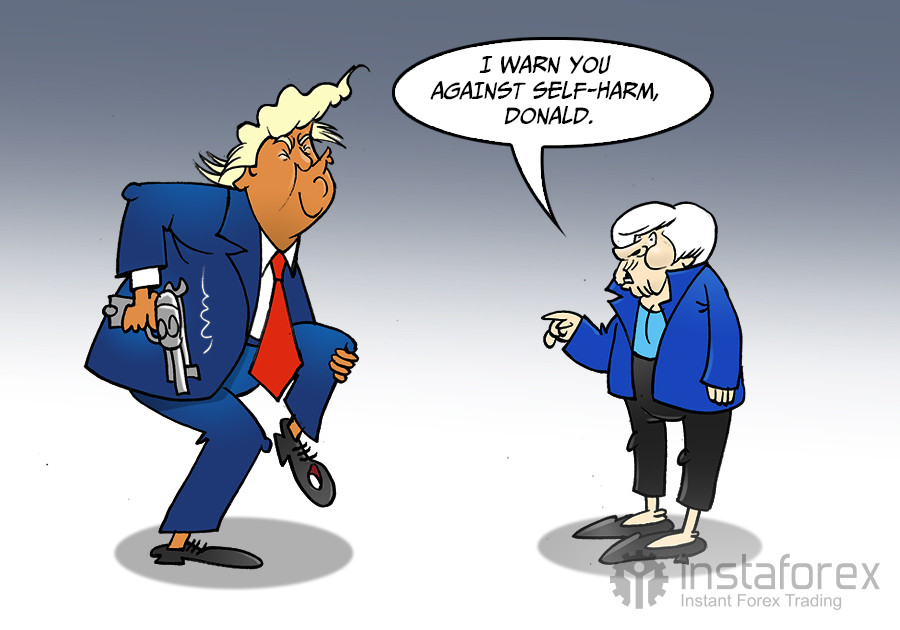 Yellen urges Trump to rethink tariff strategy amid financial stability risks