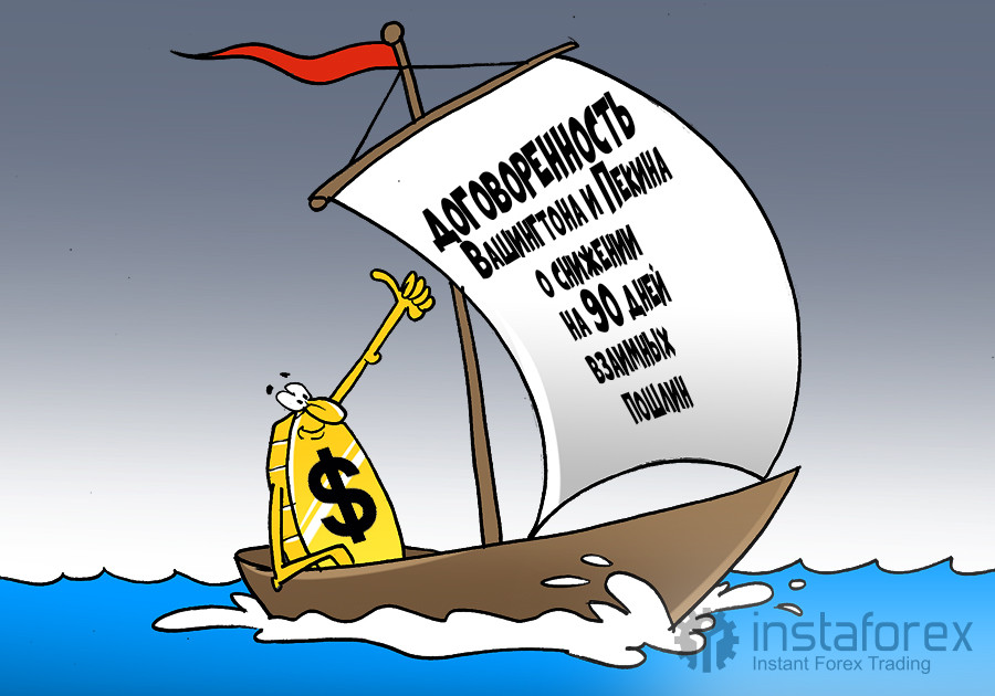 Доллар горд и очень рад: он укрепился, когда Китай и США снизить пошлины договорились!