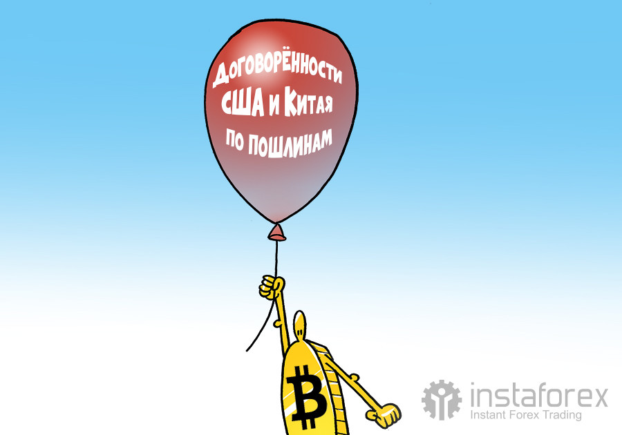 В полете: договоренности США и Китая биткоин выше $105 000 поднимают!
