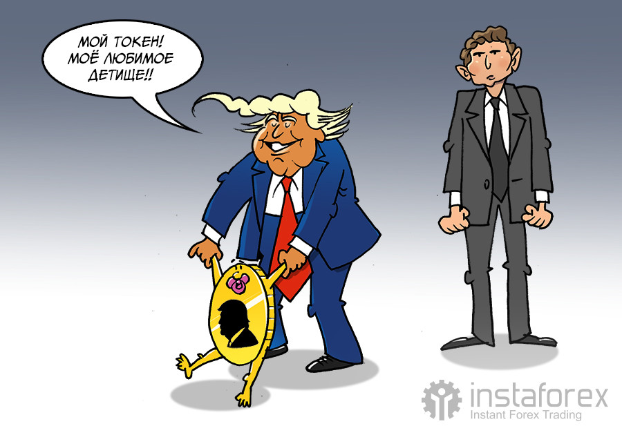 Трамп свою криптовалюту обожает: он доходы невероятные с нее получает!