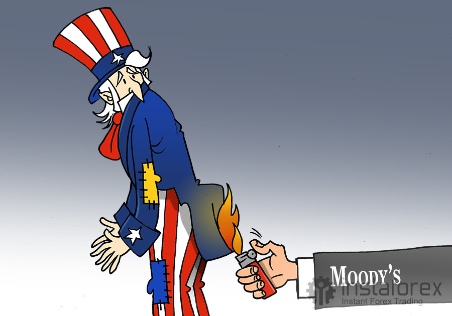 AS Hilang Penarafan Kredit Tertinggi Moody’s Buat Pertama Kali dalam Beberapa Dekad