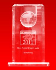 InstaForex – Best Broker in Asia 2011