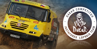 InstaForex Loprais Team Is a Favourite of Dakar 2012