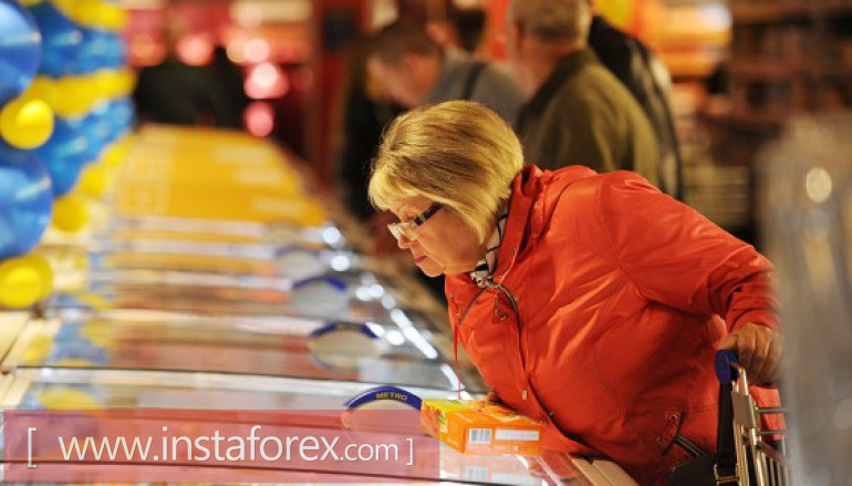 Недельная инфляция в РФ осталась на уровне 0,1%