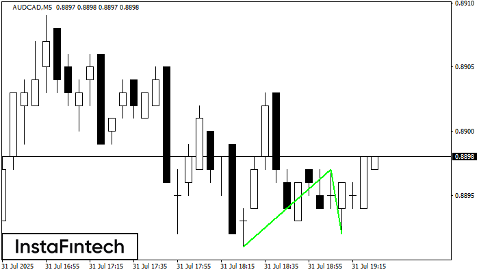 Двойное дно AUDCAD M5