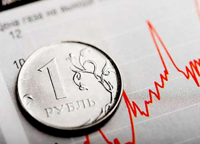 Рубль рвется к вершинам, превысив отметку $65,5