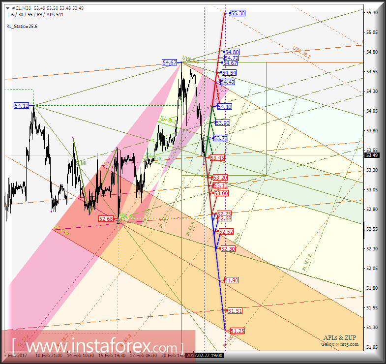 #CL m30. Развитие движения в период с 23 по 24 февраля 2017 г. Анализ APLs &amp; ZUP
