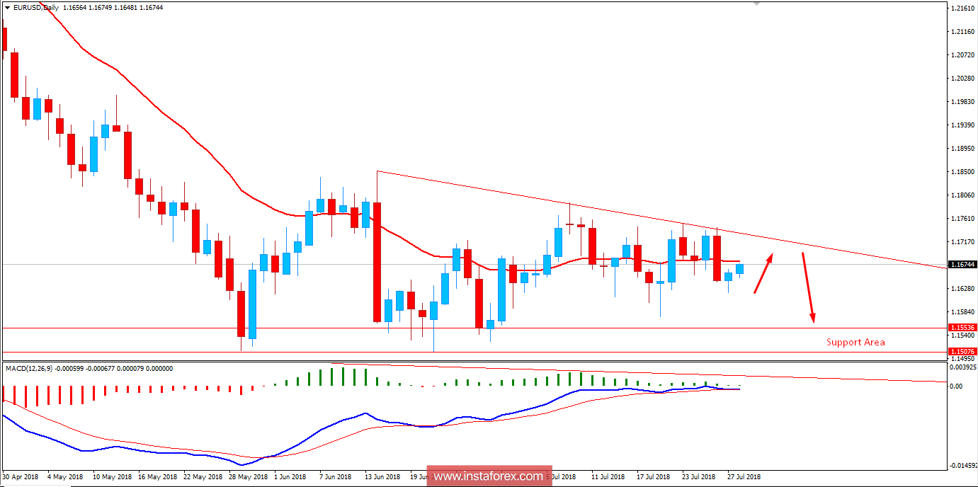 Fundamental Analysis of EUR/USD for July 30, 2018