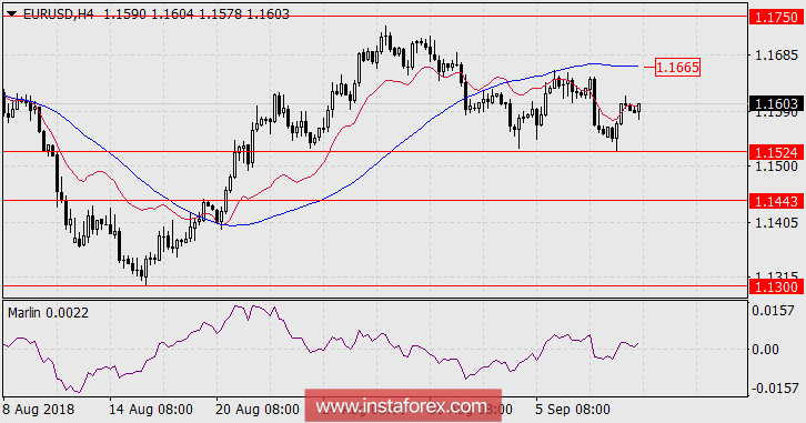 Прогноз по EUR/USD на 11 сентября 2018 года