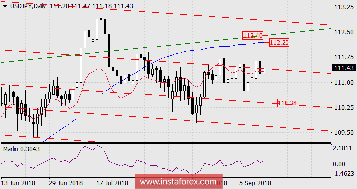 Прогноз по USD/JPY на 13 сентября 2018 года