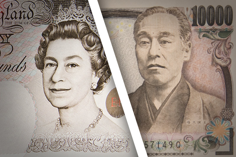 Британский фунт демонстрирует силу по отношению к японской иене