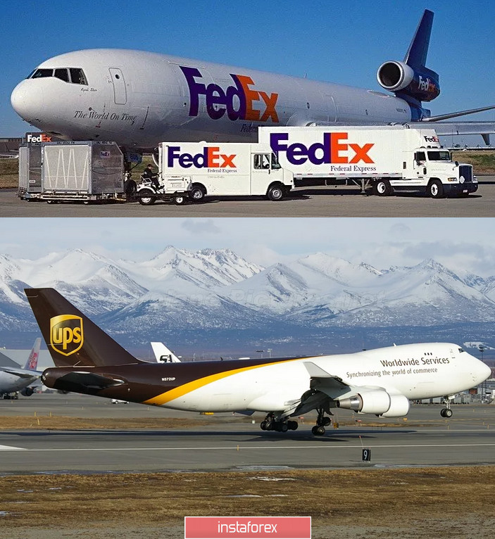 UPS and FedEx