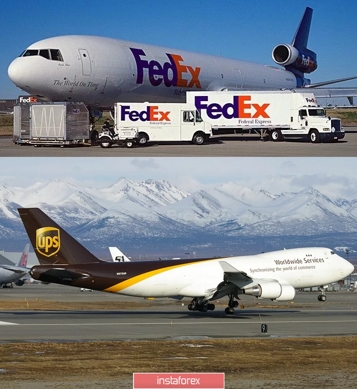  UPS et FedEx