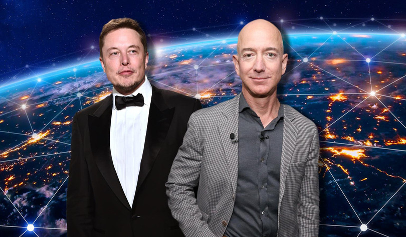 Microsoft и SpaceX пытаются вытеснить Amazon из космоса