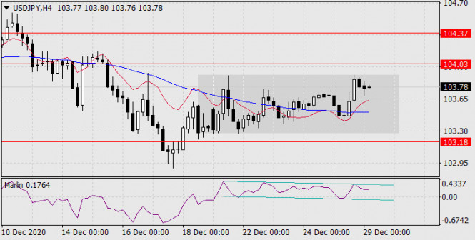 Forecast for USD/JPY on December 29, 2020