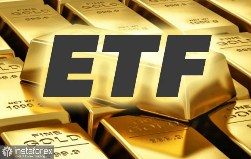 Отток золота из европейских золотых ETF