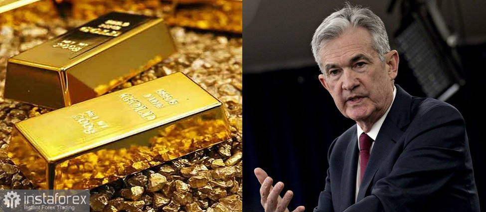 Пауэлл говорит о снижении инфляции, и золото следует за ним