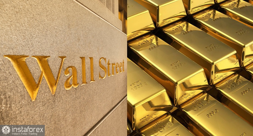 Обзор цен на золото с Уолл-Стрит