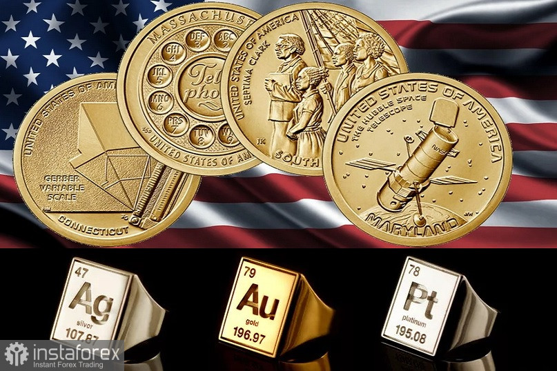 Монетный двор США демонстрирует самые высокие продажи золотых монет за 12 лет