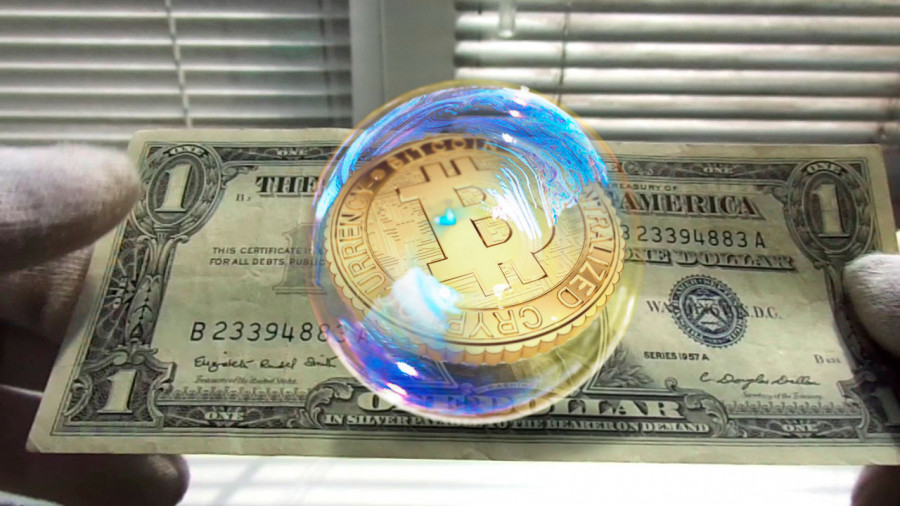 bitcoin bubble burst 2022