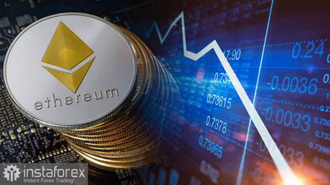 Ethereum dipped faster than Bitcoin