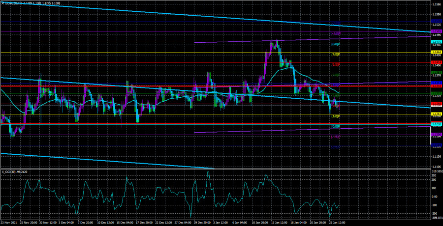 Overview of the EUR/USD pair. January 27. It is too early to…
