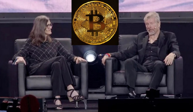 Auf der Konferenz "Bitcoin 2022" in Miami 