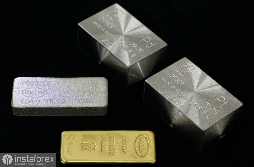 Инфляционные опасения и риски рецессии поддерживают драгоценные металлы