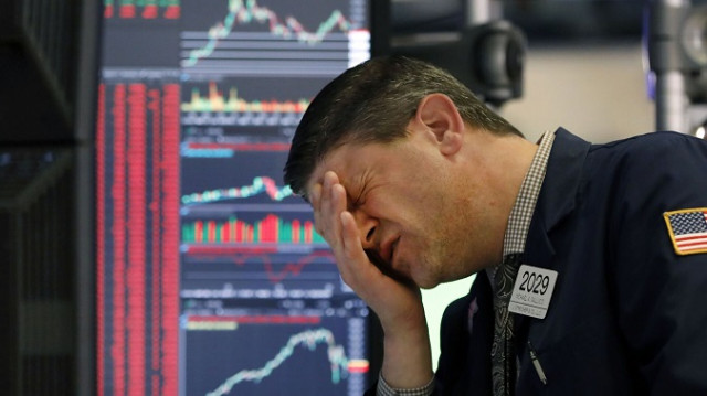 Penurunan pasar saham terbesar dalam 2 minggu